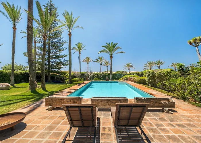 Beachfront Andalusian Ferienhaus Marbella